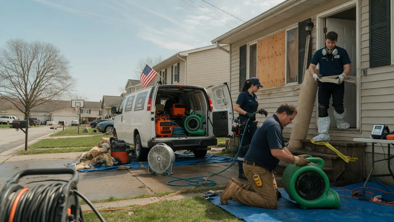 Water Damage Restoration in Worthville, KY near me